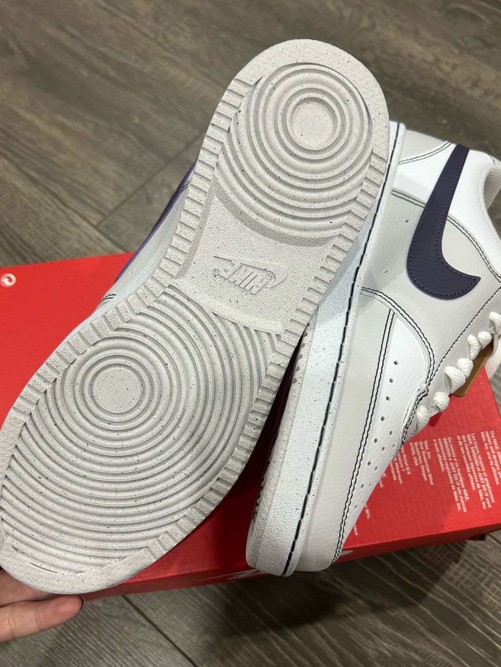 Nike - Women's Court Vision Low Next Nature CS Shoes size 8.5 - Picture 7 of 8